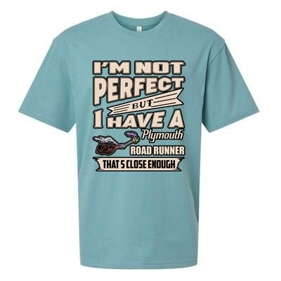 IM Not Perfect But I Have A Plymouth Road Runner Sueded Cloud Jersey T-Shirt