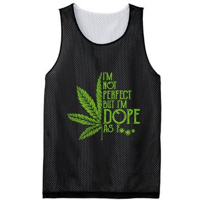 IM Not Perfect But IM Dope Mesh Reversible Basketball Jersey Tank