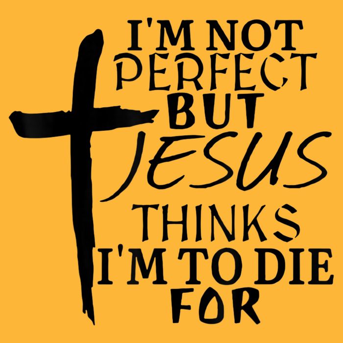 I'm Not Perfect But Jesus Thinks I'm To Die For Pom Pom 12in Knit Beanie