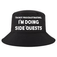 I'm Not Procrastinating I'm Doing Side Quests Gamer Cool Comfort Performance Bucket Hat