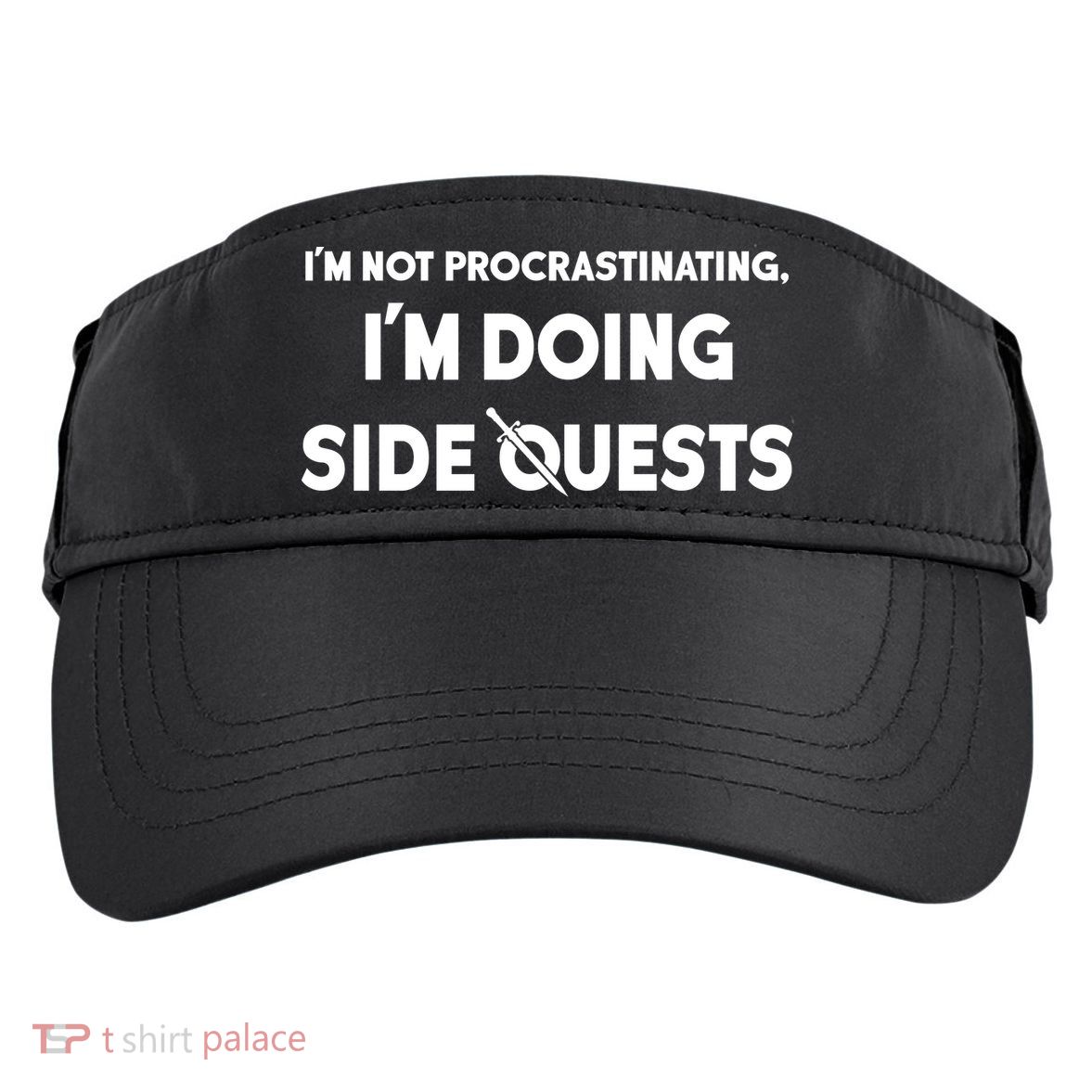 I'm Not Procrastinating I'm Doing Side Quests Gamer Adult Drive Performance Visor