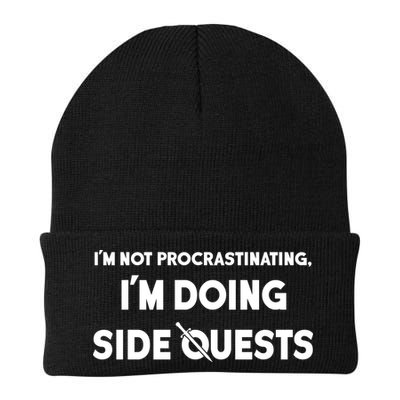 I'm Not Procrastinating I'm Doing Side Quests Gamer Beanie