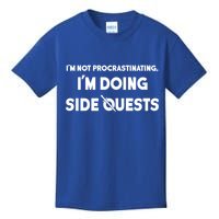 I'm Not Procrastinating I'm Doing Side Quests Gamer Kids T-Shirt
