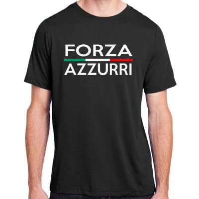 Italy National Pride Forza Azzurri Italia Adult ChromaSoft Performance T-Shirt