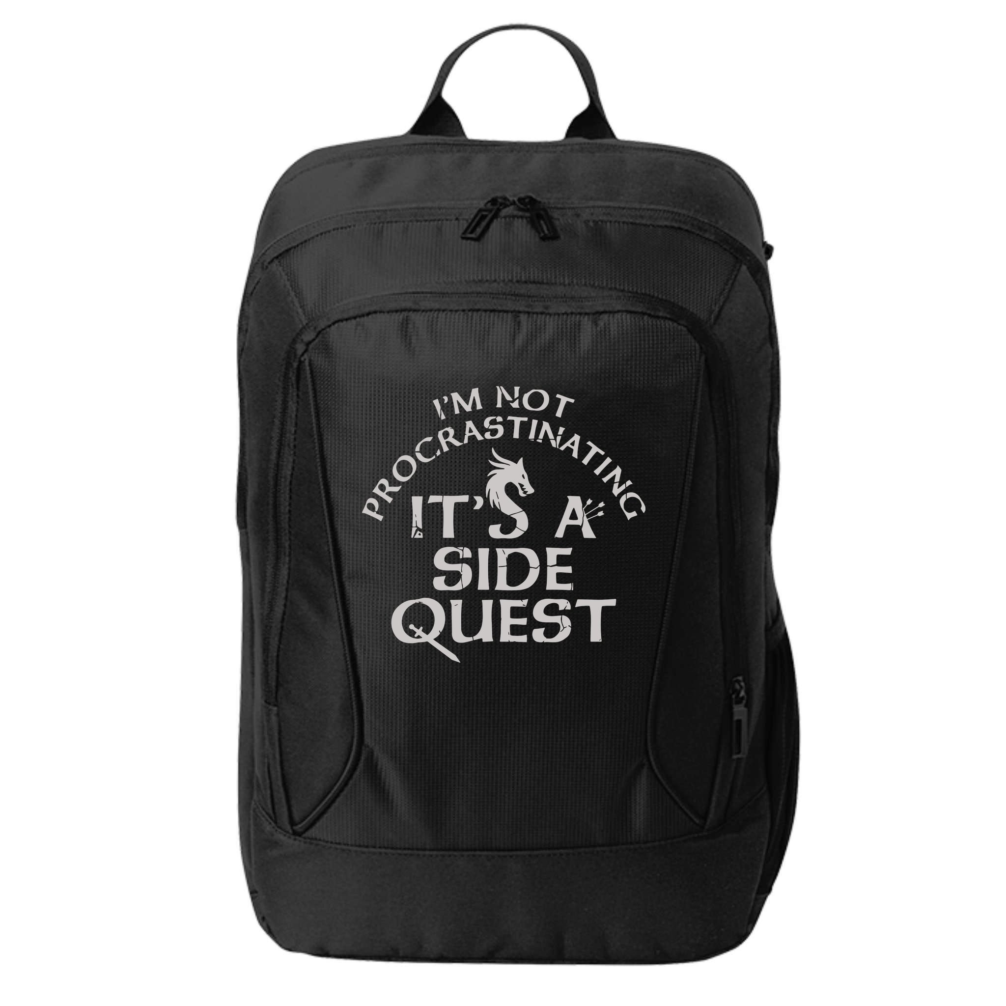 I'm Not Procrastinating, It's A Side Quest City Backpack