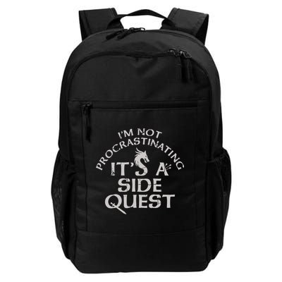 I'm Not Procrastinating, It's A Side Quest Daily Commute Backpack