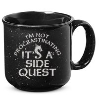 I'm Not Procrastinating, It's A Side Quest 15oz Campfire Ceramic Mug