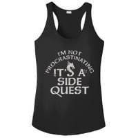 I'm Not Procrastinating, It's A Side Quest Ladies PosiCharge Competitor Racerback Tank