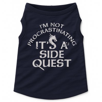 I'm Not Procrastinating, It's A Side Quest Doggie Tank