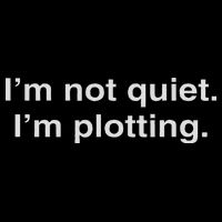 I'm Not Quiet I'm Plotting Funny Introvert Cooling Performance Crew T-Shirt
