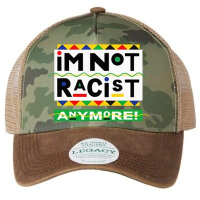 Im Not Racist Anymore Juneteemth Legacy Tie Dye Trucker Hat