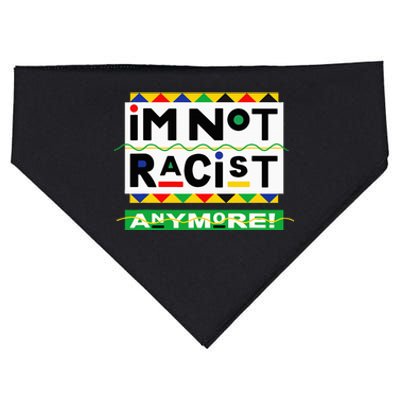 Im Not Racist Anymore Juneteemth USA-Made Doggie Bandana