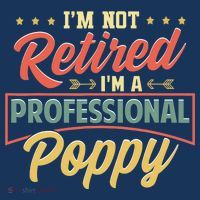 I'm Not Retired I'm A Professional Poppy Funny Fathers Day Tank Top