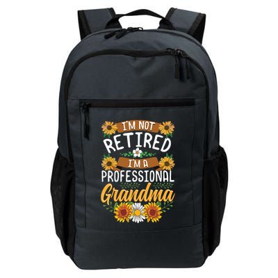 Im Not Retired Im A Professional Grandma Mothers Day Backpack