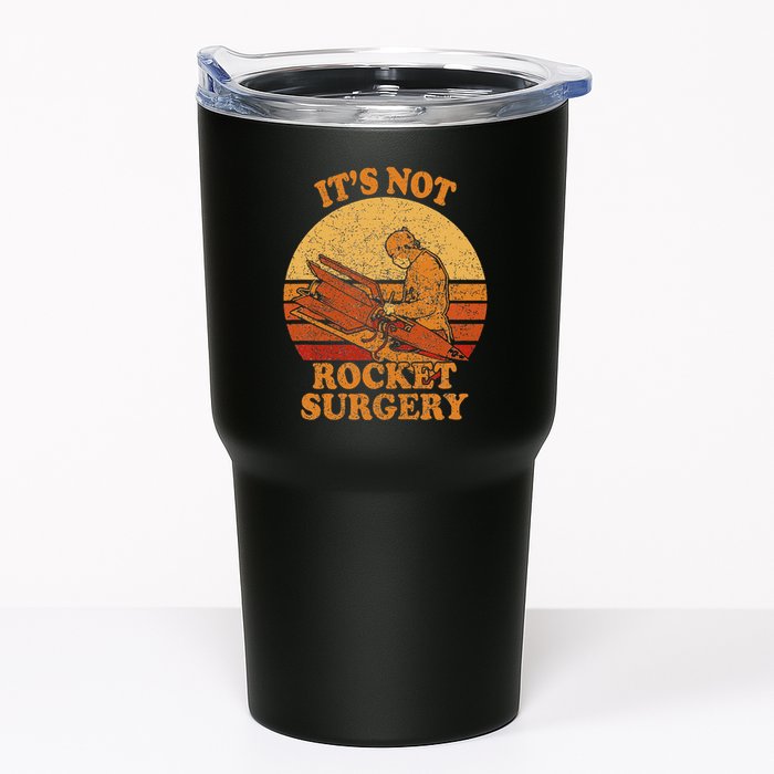 Its Not Rocket Surgery Retro Surgeon Rocket Scientist Tumbler
