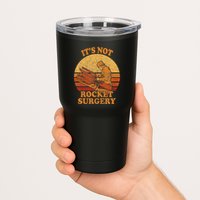 Its Not Rocket Surgery Retro Surgeon Rocket Scientist Tumbler