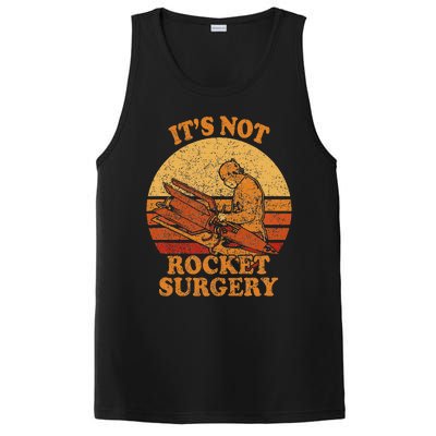 Its Not Rocket Surgery Retro Surgeon Rocket Scientist PosiCharge Competitor Tank