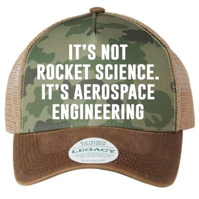 It's Not Rocket Science It's Aerospace Engineering Legacy Tie Dye Trucker Hat