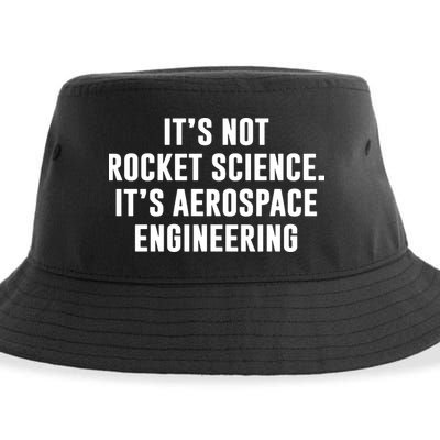 It's Not Rocket Science It's Aerospace Engineering Sustainable Bucket Hat
