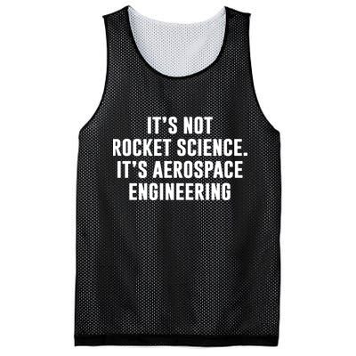 It's Not Rocket Science It's Aerospace Engineering Mesh Reversible Basketball Jersey Tank