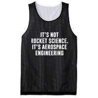 It's Not Rocket Science It's Aerospace Engineering Mesh Reversible Basketball Jersey Tank