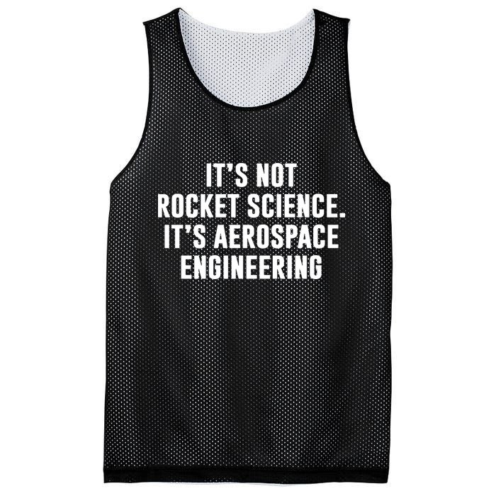 It's Not Rocket Science It's Aerospace Engineering Mesh Reversible Basketball Jersey Tank