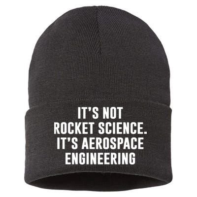 It's Not Rocket Science It's Aerospace Engineering Sustainable Knit Beanie