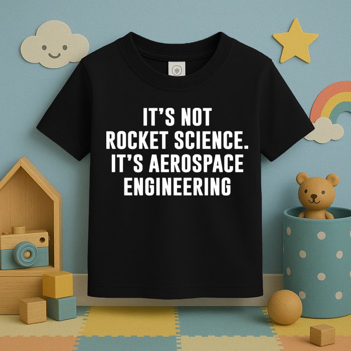 It's Not Rocket Science It's Aerospace Engineering Toddler T-Shirt