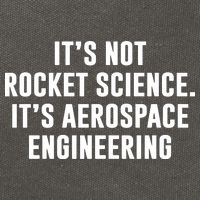 It's Not Rocket Science It's Aerospace Engineering Cotton Canvas Backpack