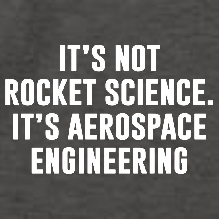 It's Not Rocket Science It's Aerospace Engineering Vector Backpack