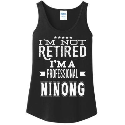 IM Not Retired IM A Professional Ninong Filipino Godfather Ladies Essential Tank