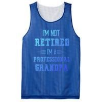 Im Not Retired Im Professional Fathers Day Retired Grandpa Gift Mesh Reversible Basketball Jersey Tank