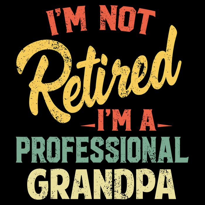 I'm Not Retired A Professional Papa Fathers Day Gift Sustainable Beanie
