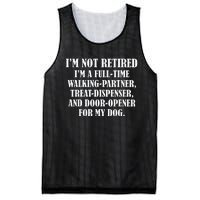 IM Not Retired IM A Full Time Walking Partner Treat Mesh Reversible Basketball Jersey Tank