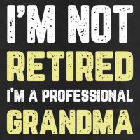Im Not Retired Professional Grandma Retiret Cool Gift 25L Jumbo Tote