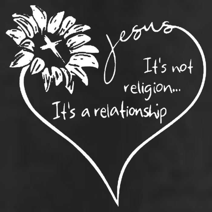 It's Not Religion It's A Relationship Jesus Adult Drive Performance Visor