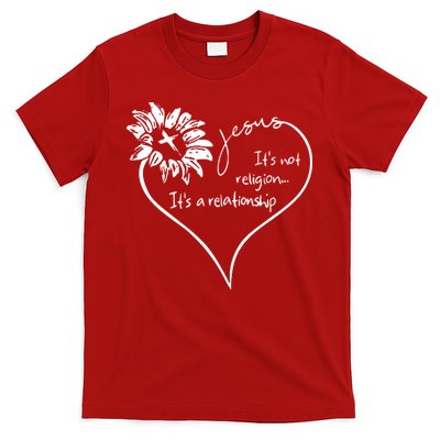 It's Not Religion It's A Relationship Jesus T-Shirt