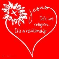 It's Not Religion It's A Relationship Jesus Poster