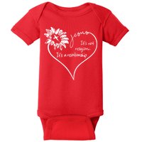 It's Not Religion It's A Relationship Jesus Baby Bodysuit