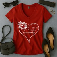 It's Not Religion It's A Relationship Jesus Women's V-Neck T-Shirt
