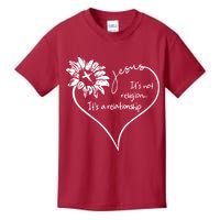 It's Not Religion It's A Relationship Jesus Kids T-Shirt