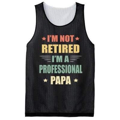 IM Not Retired IM A Professional Papa Mesh Reversible Basketball Jersey Tank