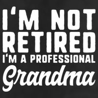 Im Not Retired Professional Grandma Retiret Funny Funny Gift Cool Comfort Performance Bucket Hat
