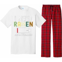 I Need Ra Not A Therapist Funny Ra Noodles Lover  Pajama Set