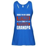 I'm Not Retired I'm A Professional Grandpa Grandfather Cute Gift Ladies Essential Flowy Tank