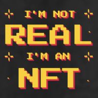 I'm Not Real I'm An NFT Cool Comfort Performance Bucket Hat