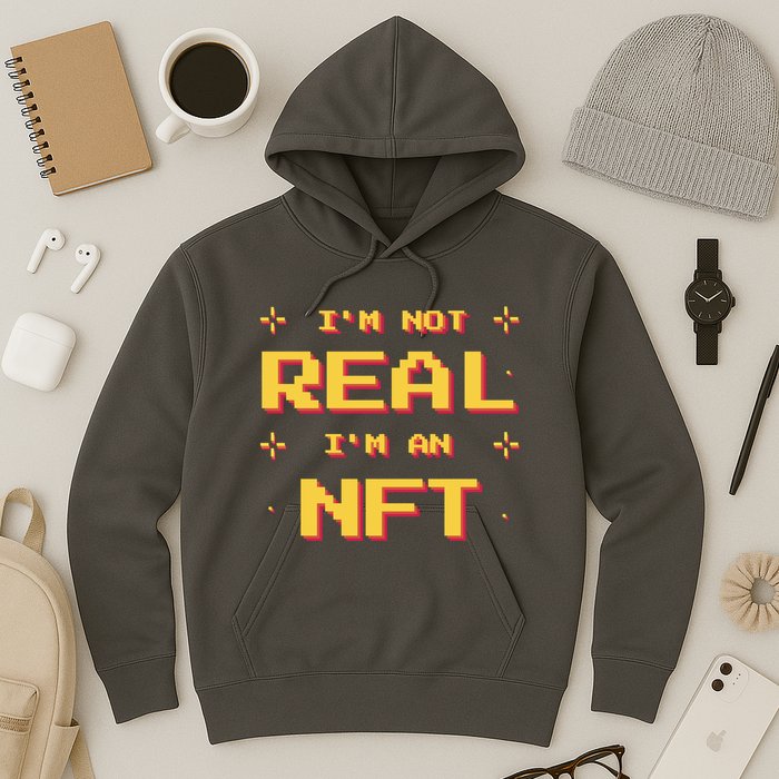 I'm Not Real I'm An NFT Hoodie