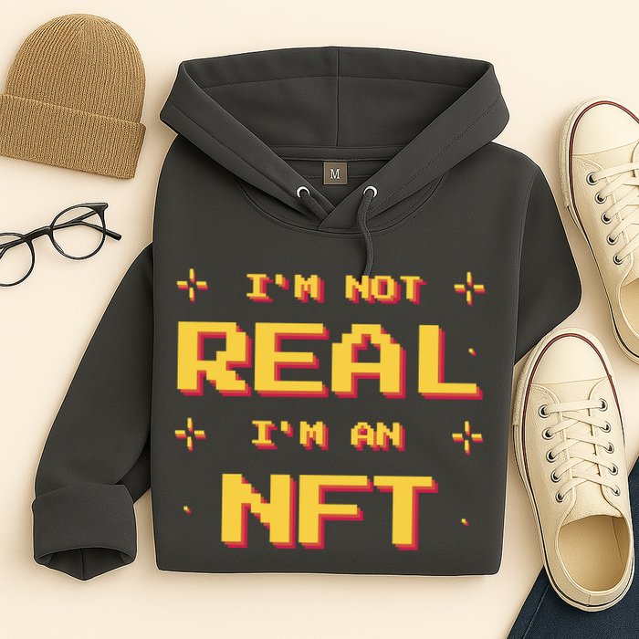 I'm Not Real I'm An NFT Hoodie