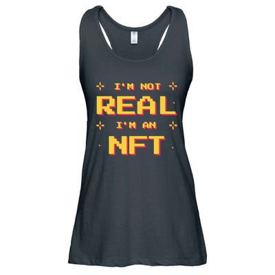 I'm Not Real I'm An NFT Ladies Essential Flowy Tank