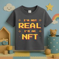 I'm Not Real I'm An NFT Toddler T-Shirt